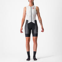 Castelli Free Sanremo W Suit Sleeveless – White/Black