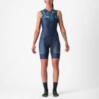 Castelli Free Sanremo W Suit Sleeveless – Belgian blue/Light turquoise