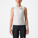 Castelli Free 2 W Tri Singlet – White/Black