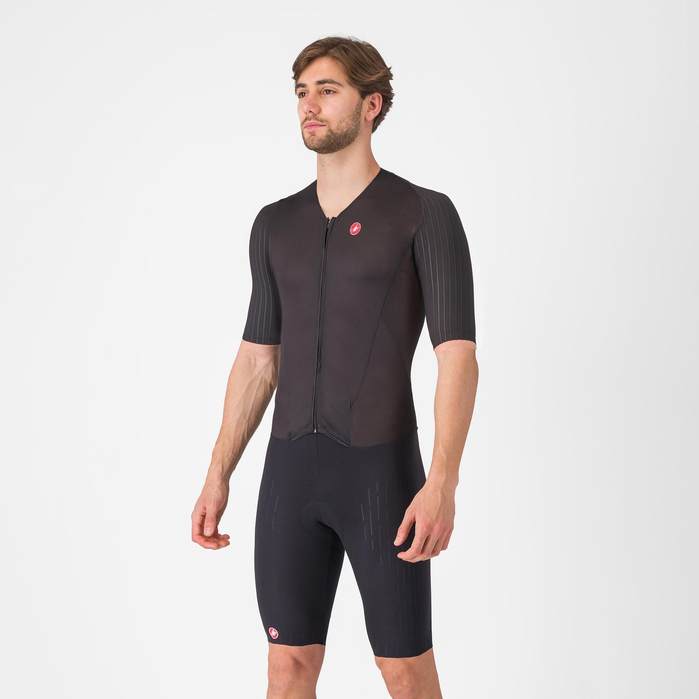 Castelli Free Sanremo 3 Suit Short Sleeve – Black