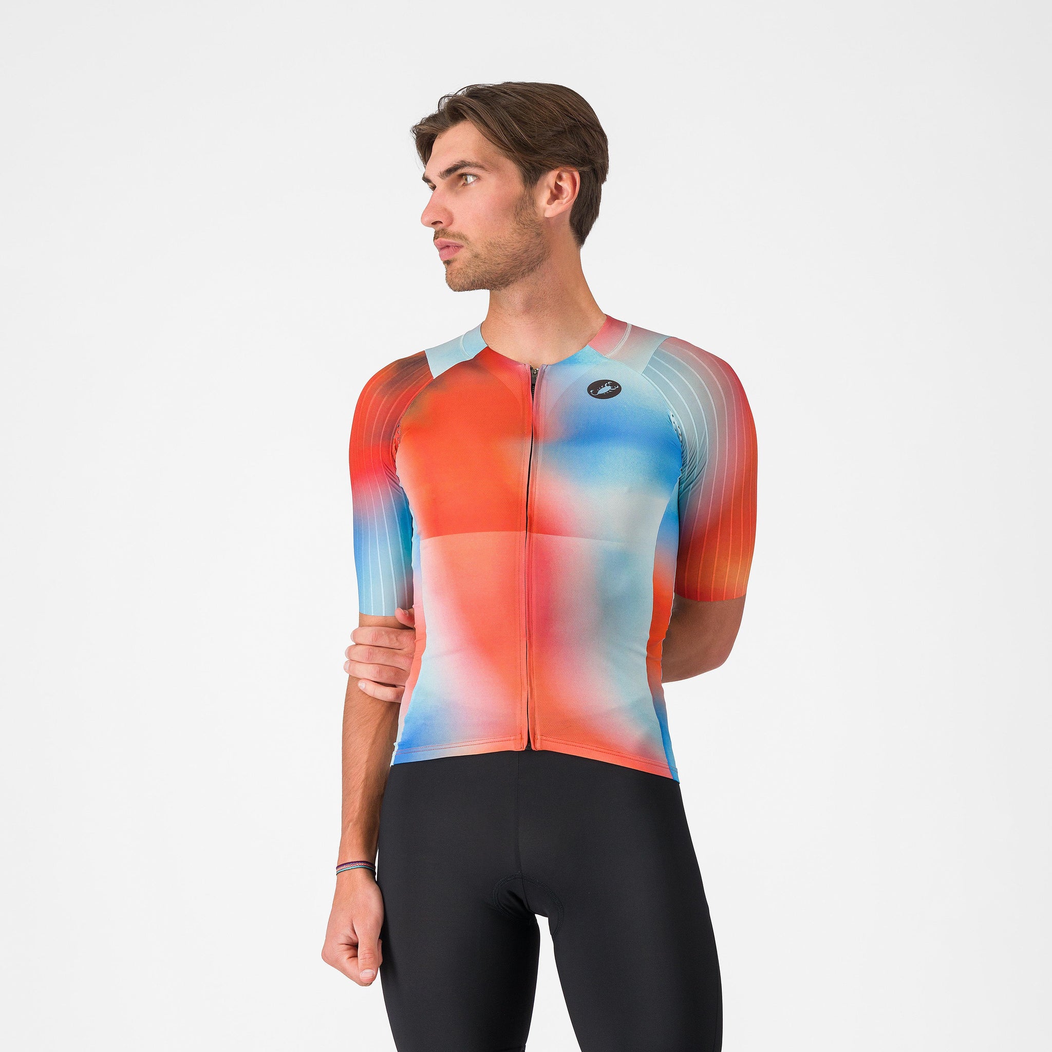 Castelli Free Speed 3 Race Top – paprika/winter sky