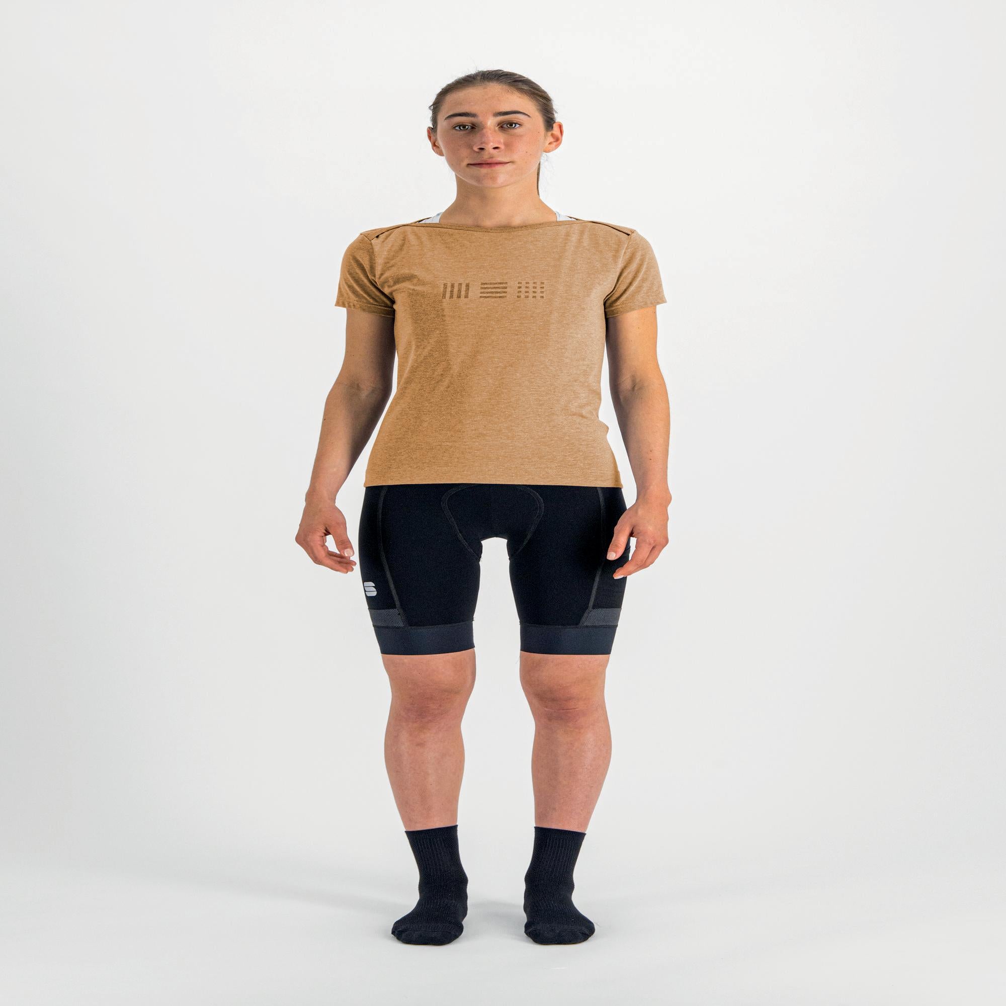 Sportful Giara W Tee – golden oak
