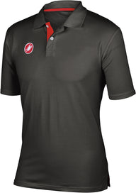 Castelli Race Day Polo – Anthracite