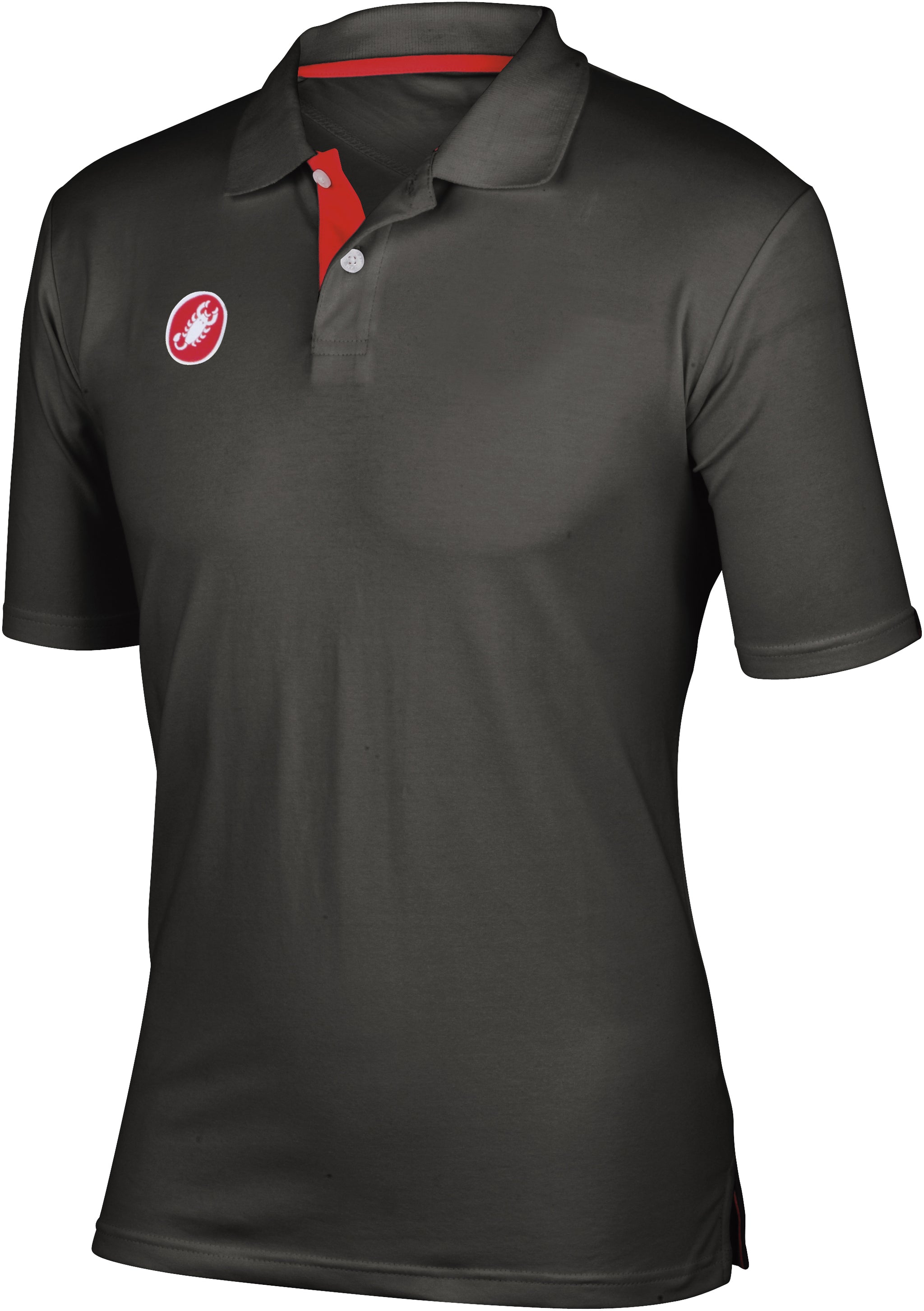 Castelli Race Day Polo – Anthracite