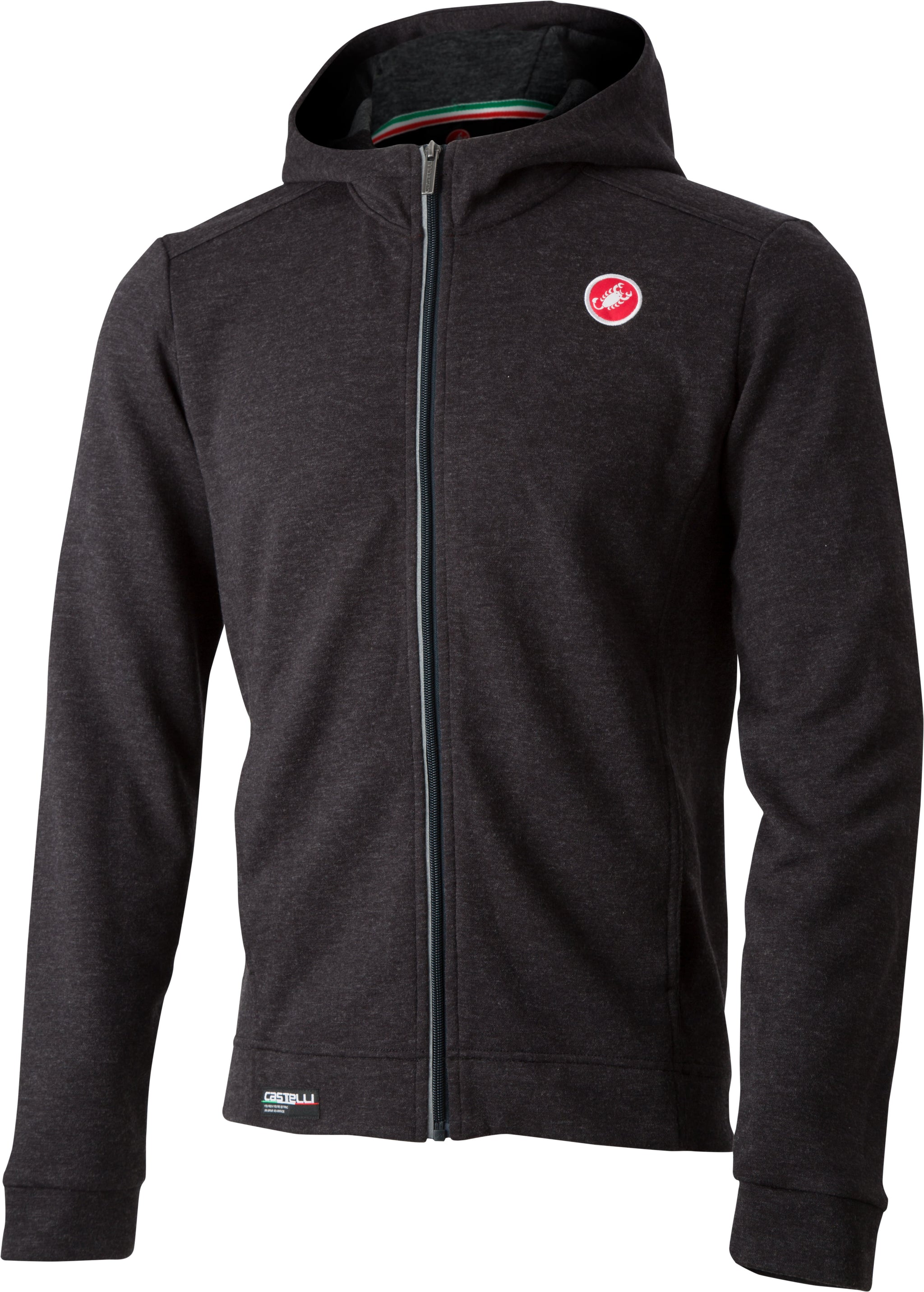 Castelli Milano Full Zip Fleece – melange light back