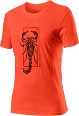 Castelli Logo Tee – burnt orange