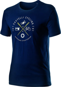 Castelli Sarto Tee – dark infinity blue