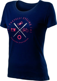 Castelli Sarta Tee – dark infinity blue