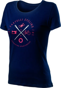 Castelli Sarta Tee – dark infinity blue