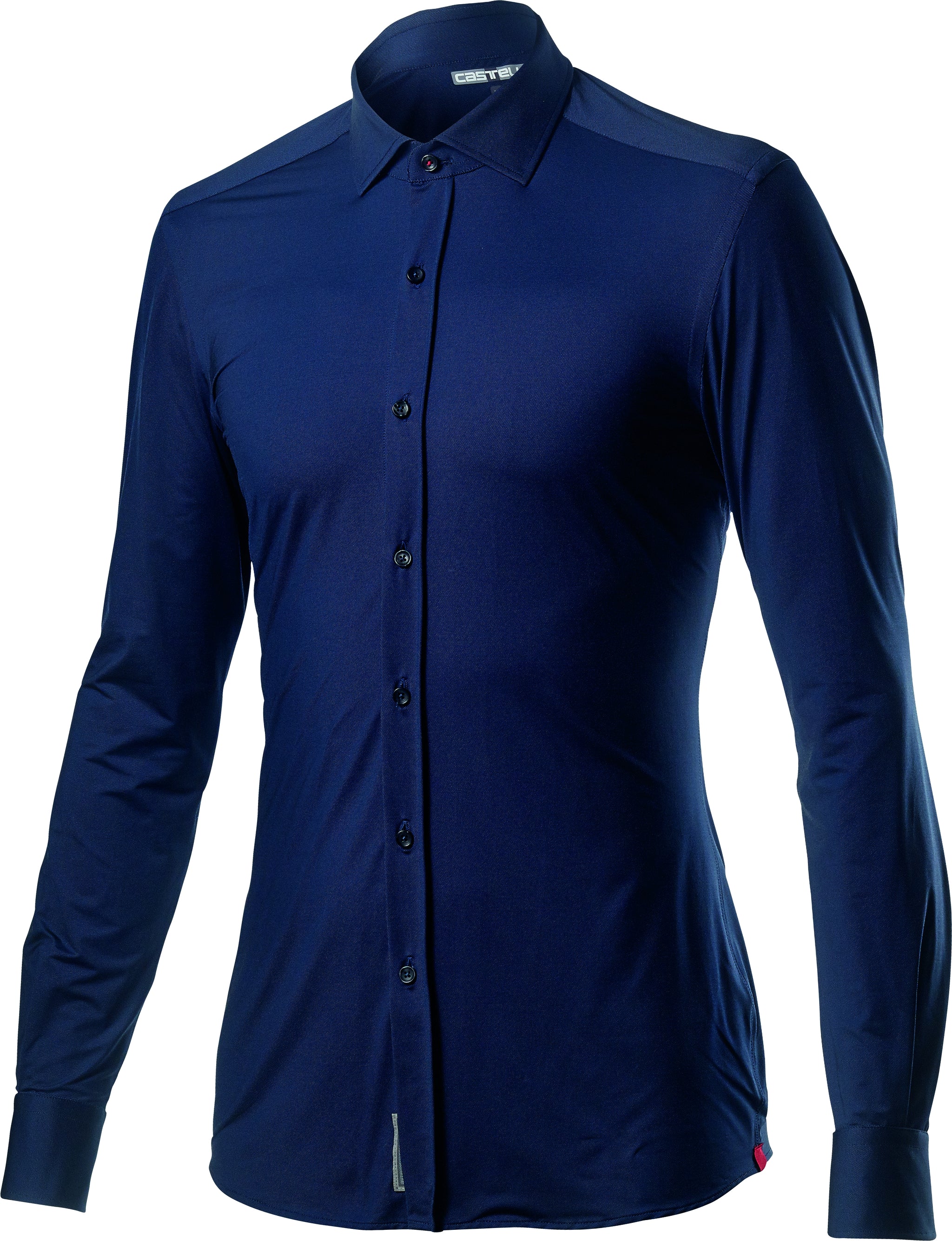 Castelli VG Button Shirt – dark infinity blue