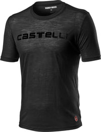 Castelli Merino Castelli Tee – light black