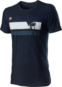 Castelli Cima Tee – savile blue