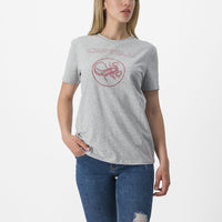 Castelli Pedalare Tee – travertine gray/heather