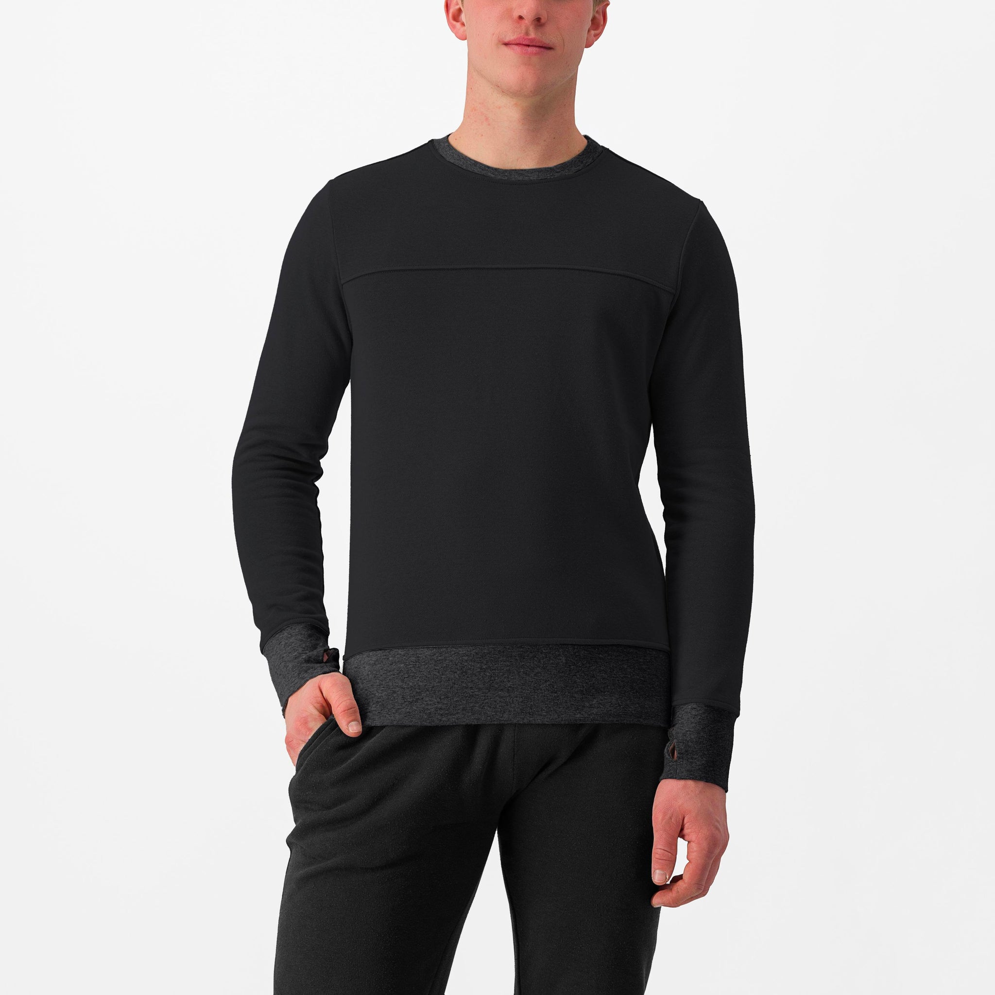 Castelli Logo Sweatshirt – Black