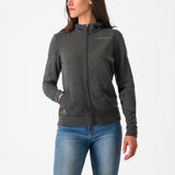 Castelli Milano 2 Full Zip W Fleece – Dark Gray
