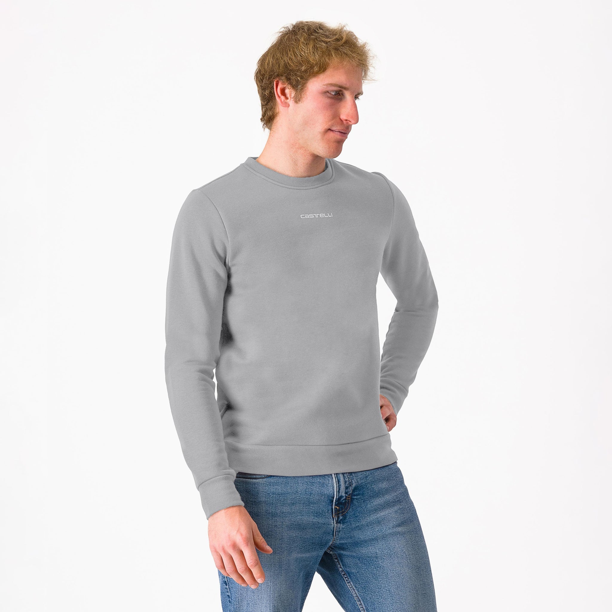 Castelli Classico Sweatshirt – cool gray