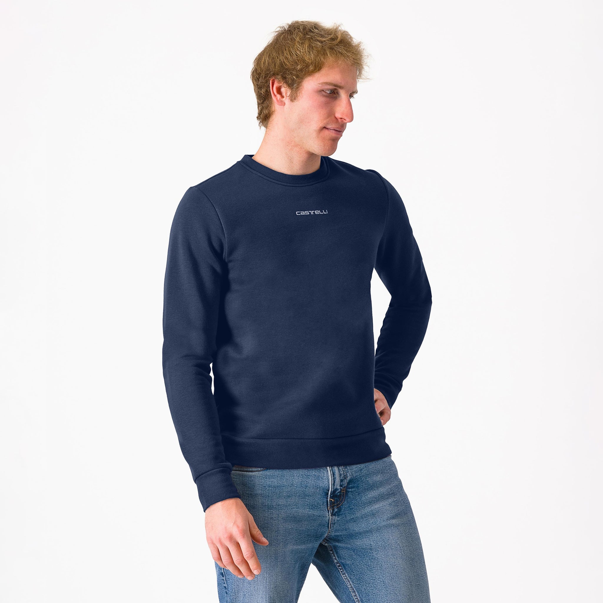 Castelli Classico Sweatshirt – belgian blue