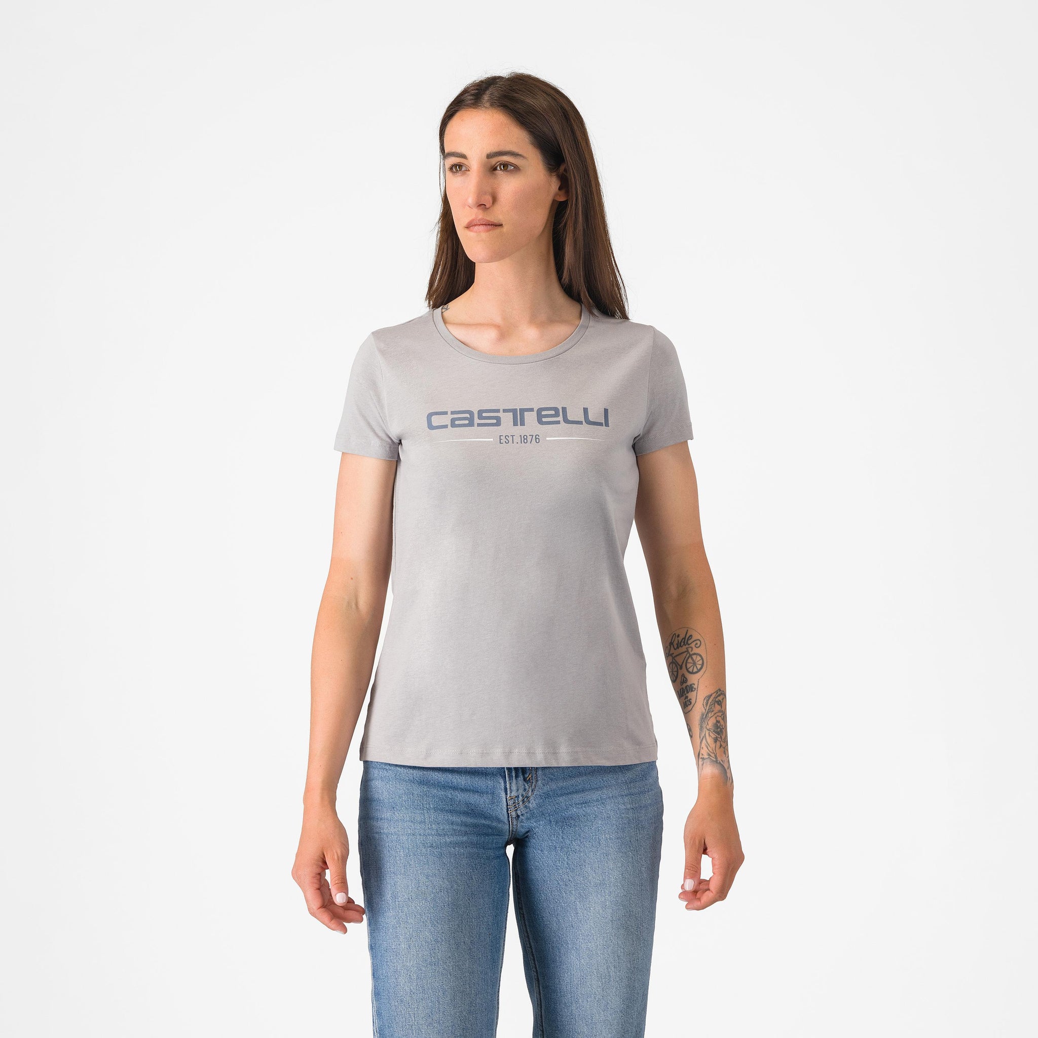 Castelli Castelli '76 W T-Shirt – Gray