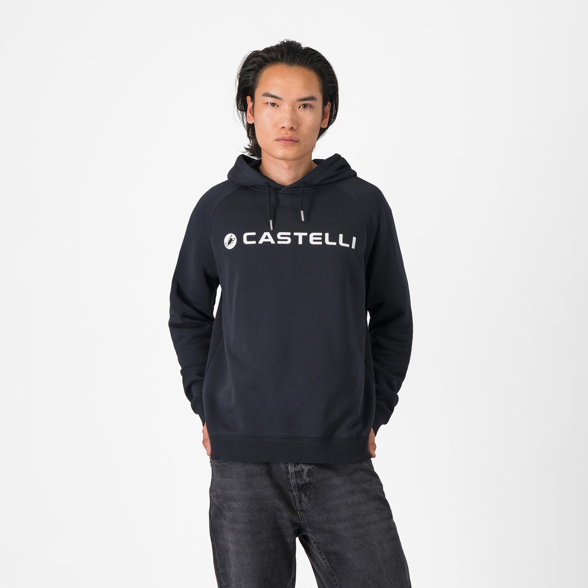 Castelli Logo Hoody – Black