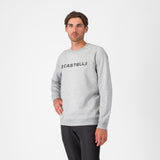 Castelli Logo Sweatshirt – melange gray