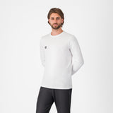 Castelli Sleeve Logo LS Tee – white