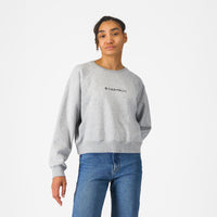 Castelli Logo W Sweatshirt – melange gray