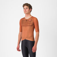 Castelli Aero Race 8S Jersey – Mocha
