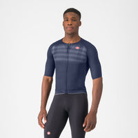 Castelli Aero Race 8S Jersey – belgian blue