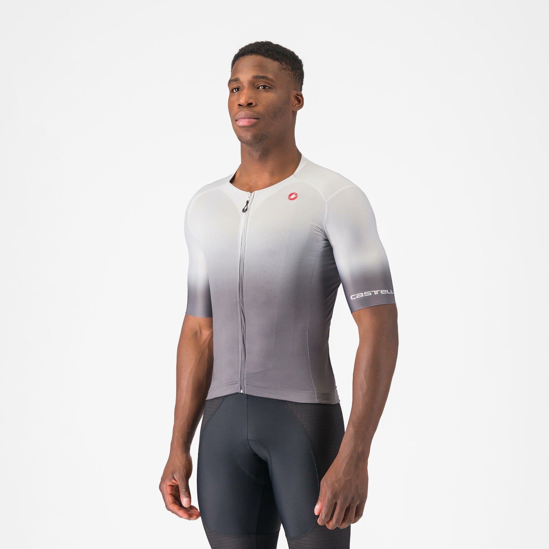 Castelli UPF Jersey – silver gray