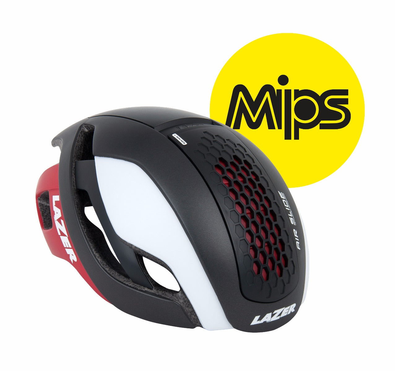 LAZER HELMET BULLET MIPS – MATTE BLACK WHITE RED