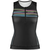 Louis Garneau Women's Sprint PRT Tri Sleeveless – Black
