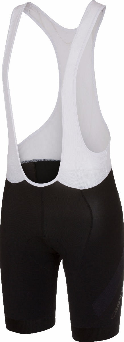 Castelli Endurance X2 Bibshort – Black w/ Black Lettering