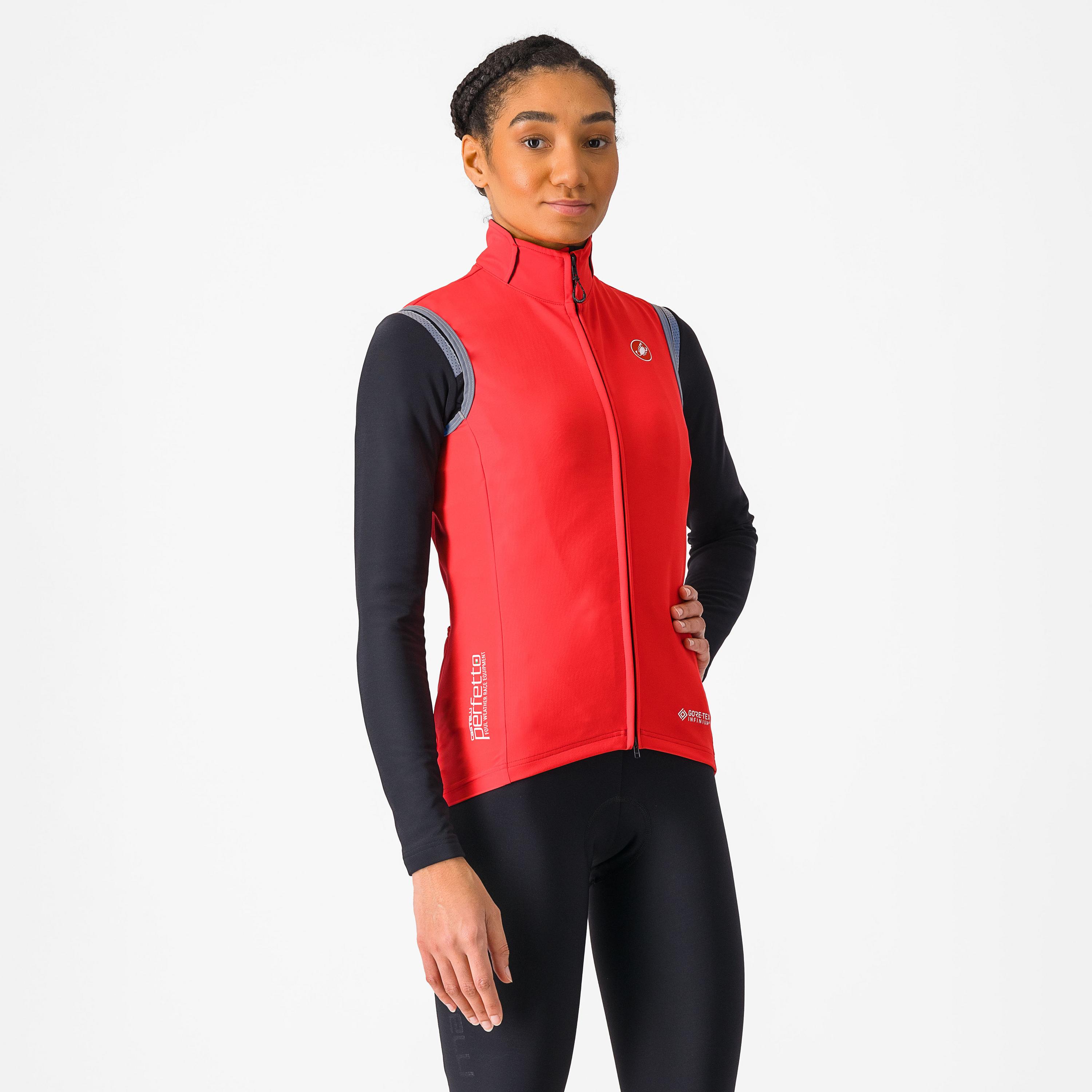 Castelli Perfetto RoS 2 W Vest-hibiscus-L | eBay
