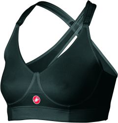 Castelli Rosso Corsa Support Bra - Black