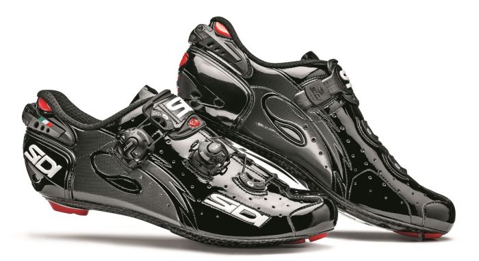 Sidi Wire Carbon Vent Shoe Black Vernice TourCycling