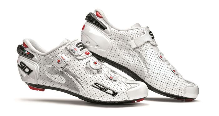 Sidi Wire Vent Carbon Air Push Shoe White TourCycling